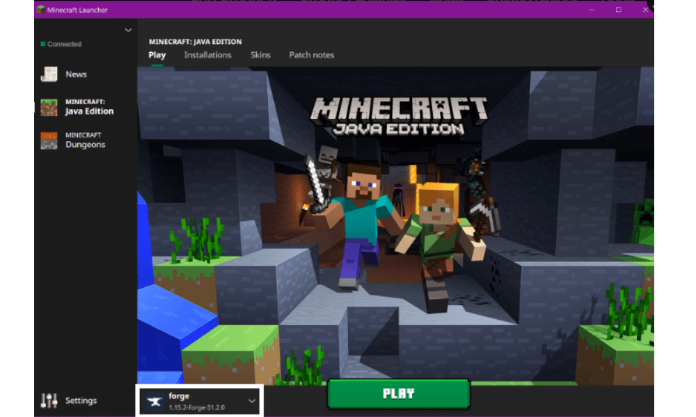 Activate Forge account