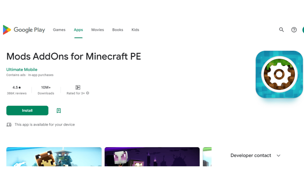 Download Mods for Minecraft PE