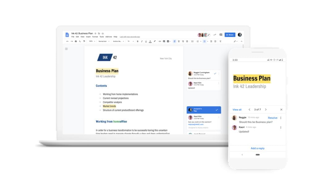 Google Docs Password Protection
