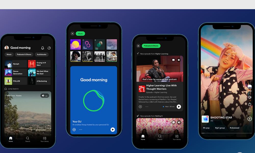 New Spotify UI