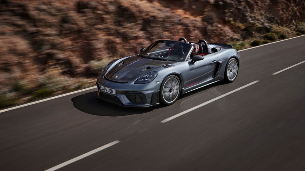 The Ultimate Boxster: A Look at the 2024 Porsche 718 Spyder RS