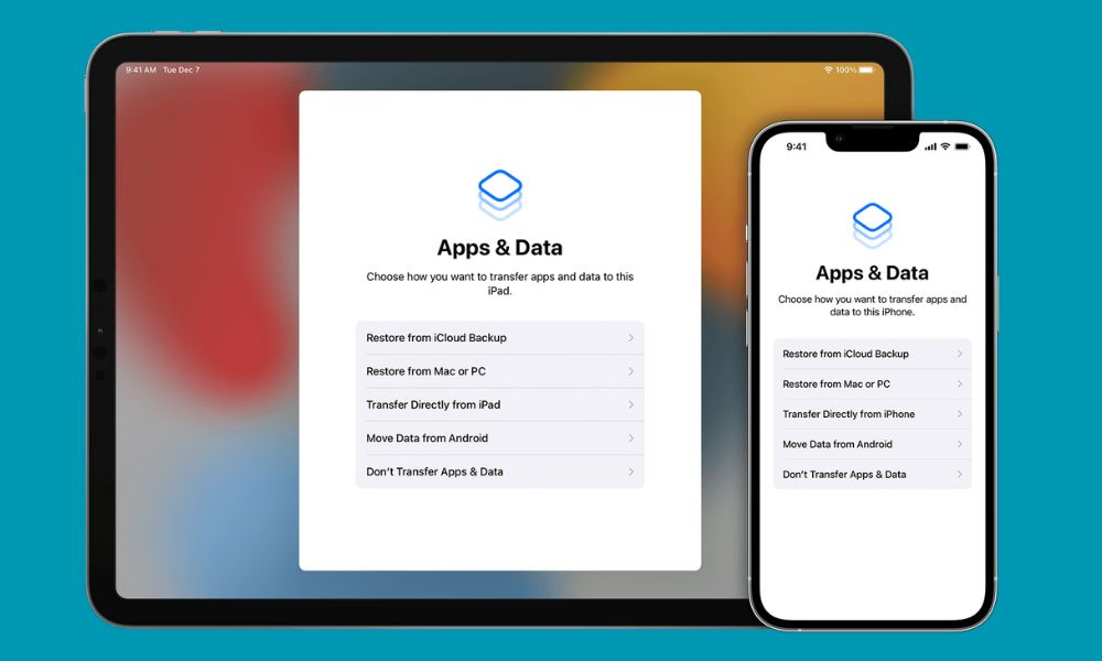 how to transfer data from iphone to iphone