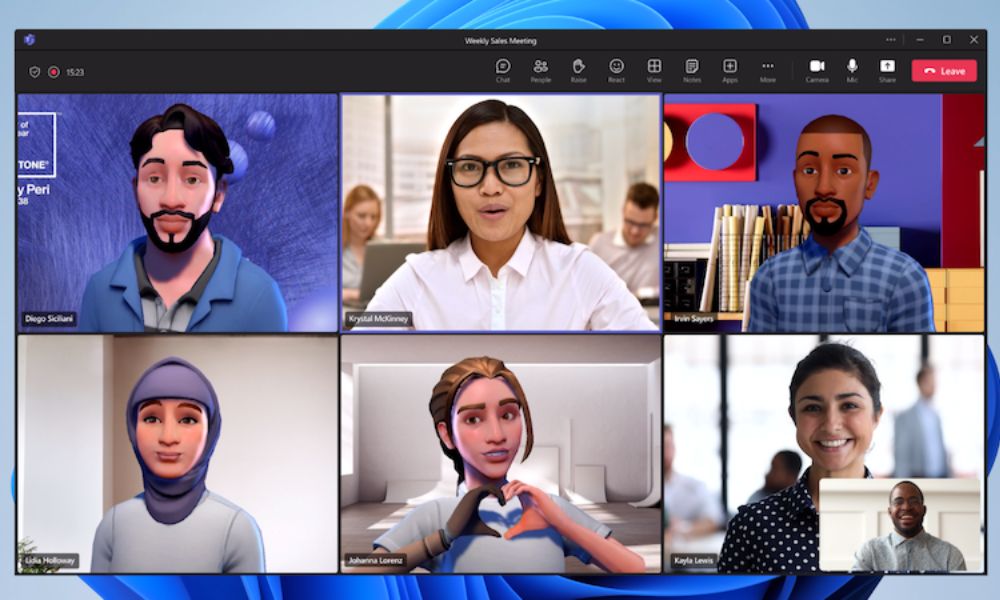 Microsoft Teams spatial audio