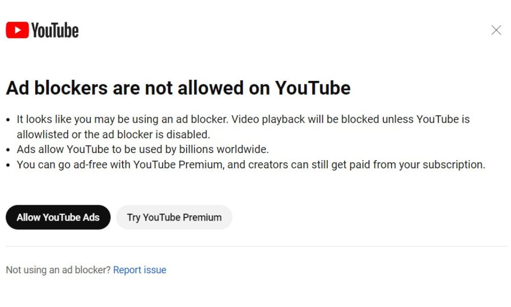 YouTube Blocking Ad Blockers: The Walls Are Closing in on Free Content