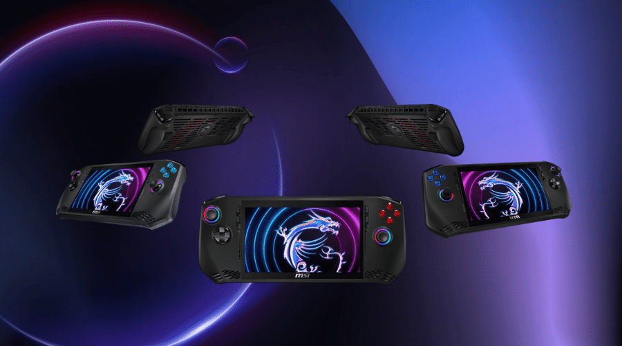 MSI's Claw Handheld Showcased at the Consumer Electronics Show 2024