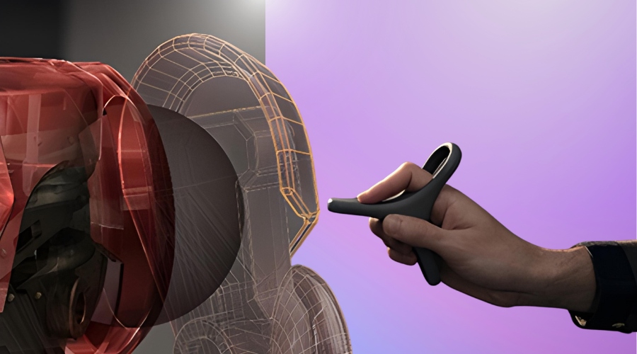 Controller Components Paired With the Sony XR Headset