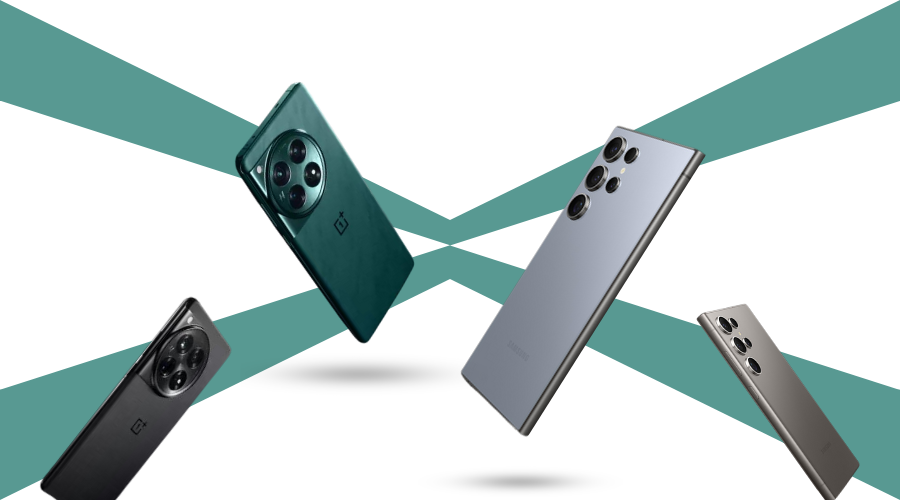 Samsung Galaxy S24 Ultra vs OnePlus 12: Storage and Battery