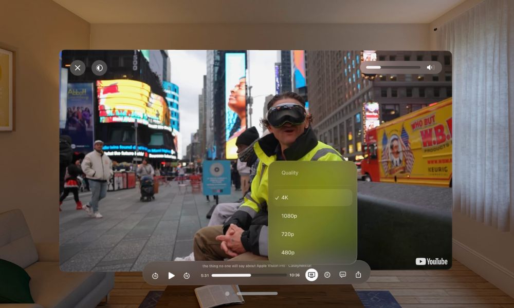 Is an Official YouTube Vision Pro App Coming Soon