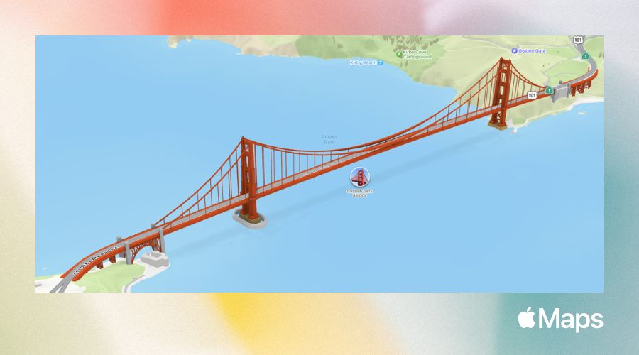 Apple Maps comparison to Google Maps