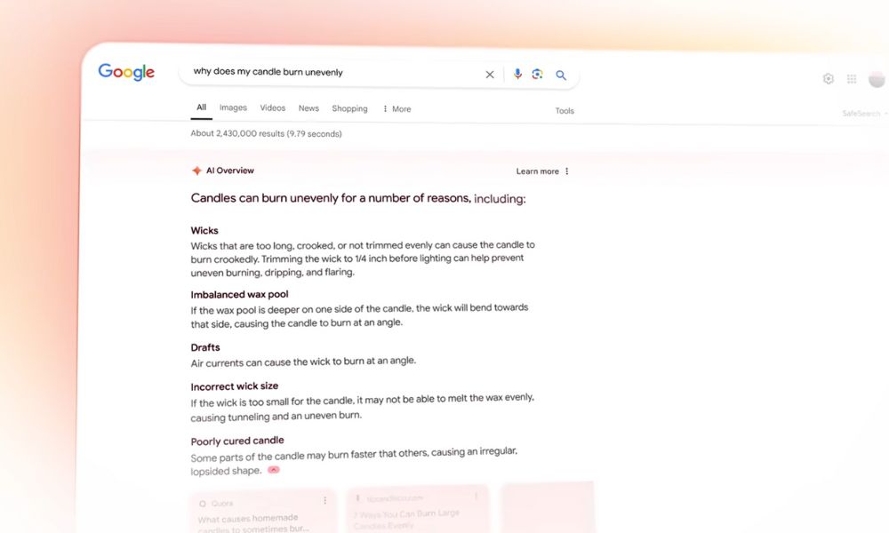 Google AI misinformation