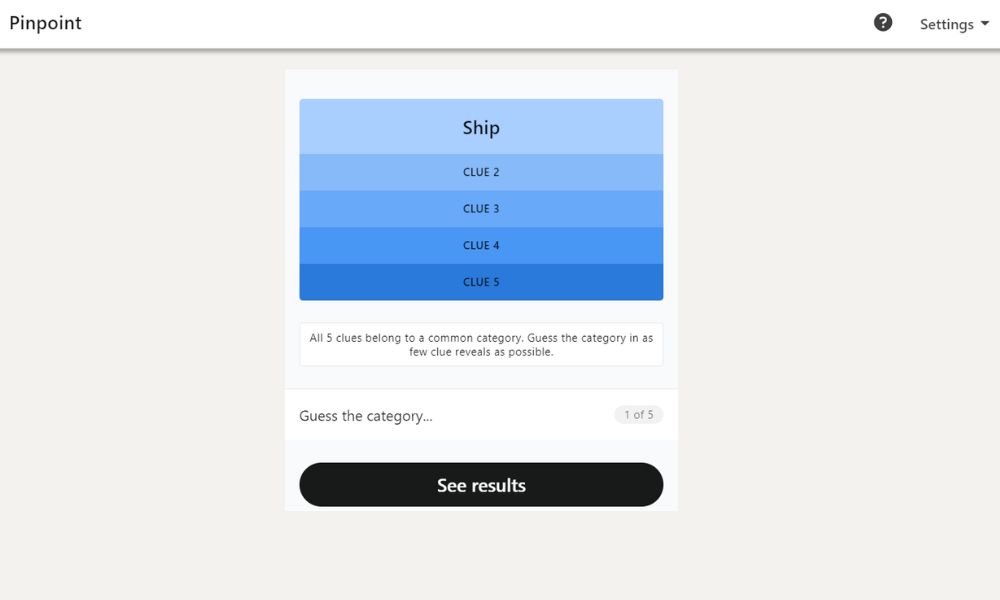 How to play Pinpoint LinkedIn logic puzzle
