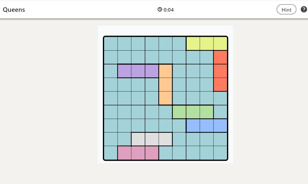 How to Play Queens LinkedIn puzzle game