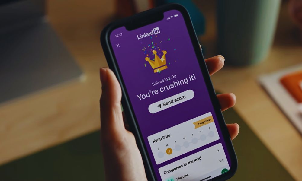 LinkedIn gaming platform