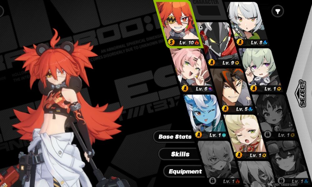 Zenless Zone Zero agents