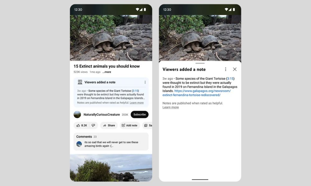 YouTube new features