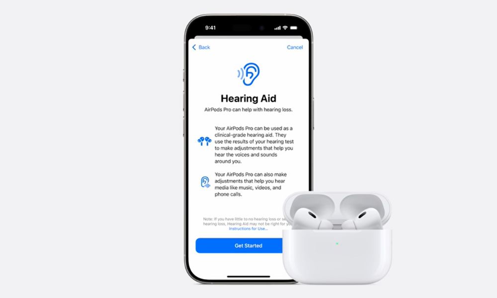 Apple AirPods hearing health