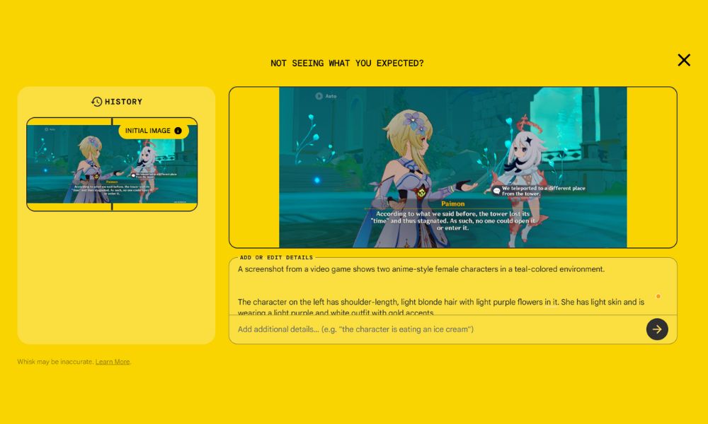 Google Whisk AI image creator
