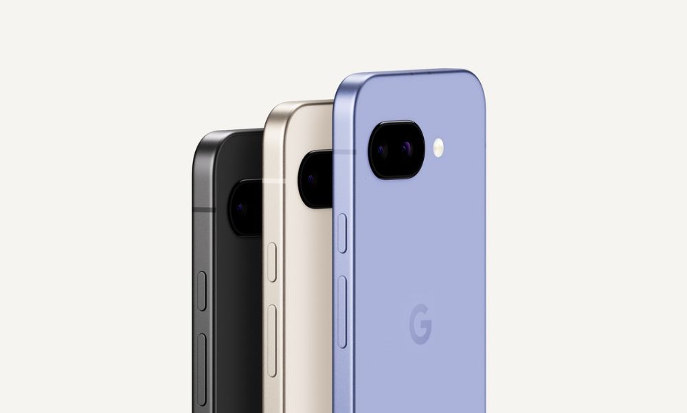 Google Pixel 9a smartphone in a sleek design, featuring an OLED display, AI-powered camera, and the latest Android features.