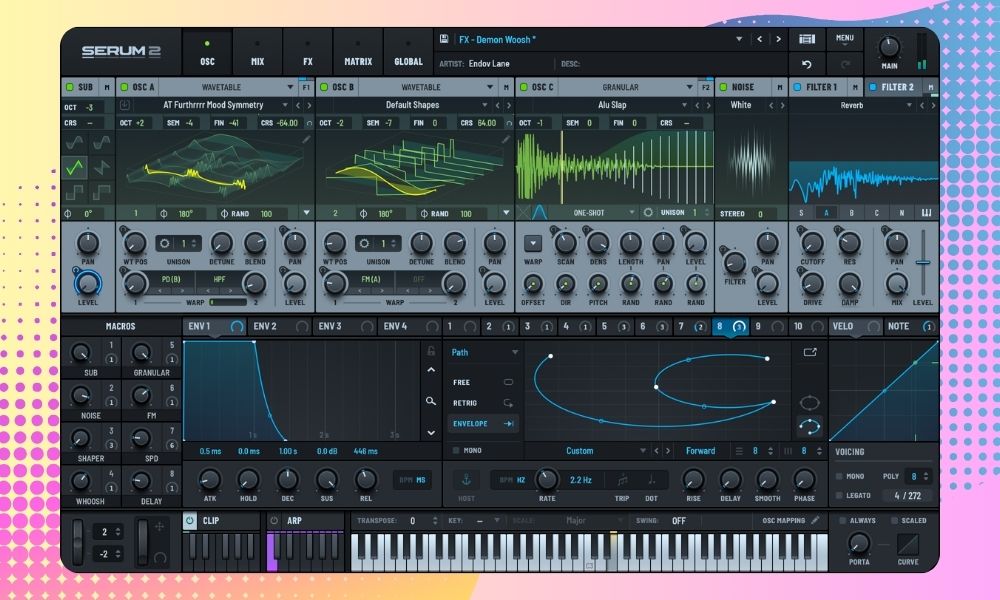Serum 2 new features