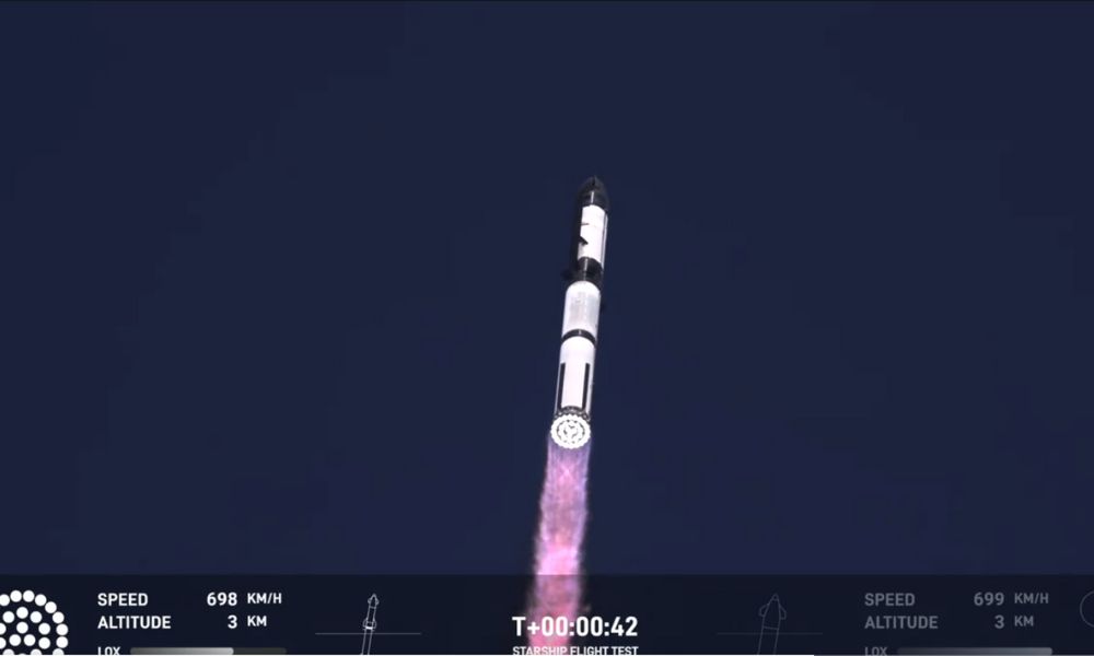 SpaceX test flight failure