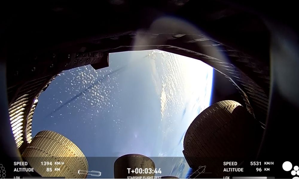 Starship test flight 8