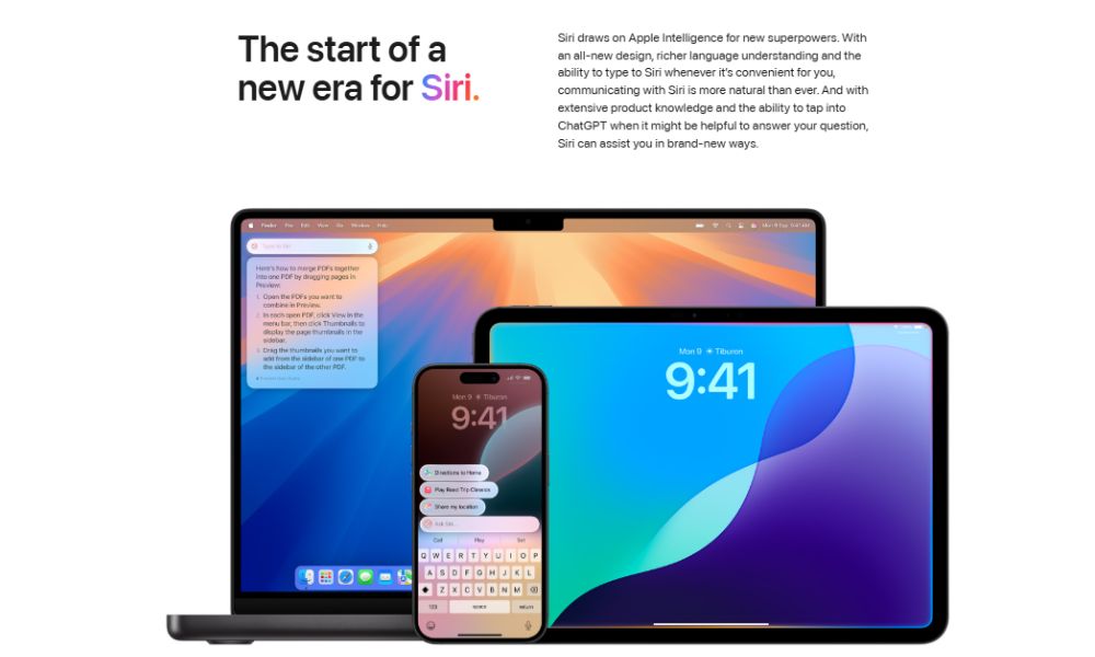 Apple Siri feature delays