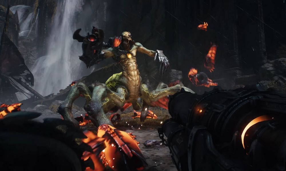 DOOM The Dark Ages combat