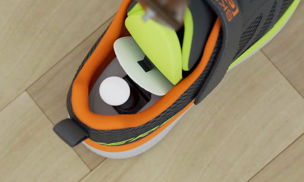 Skechers hidden AirTag