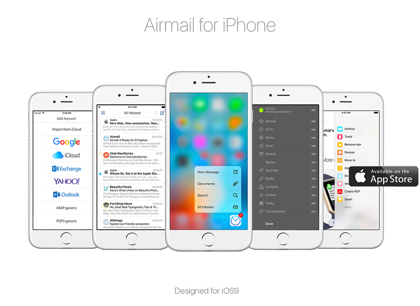 Airmail for iOS is openly customizable