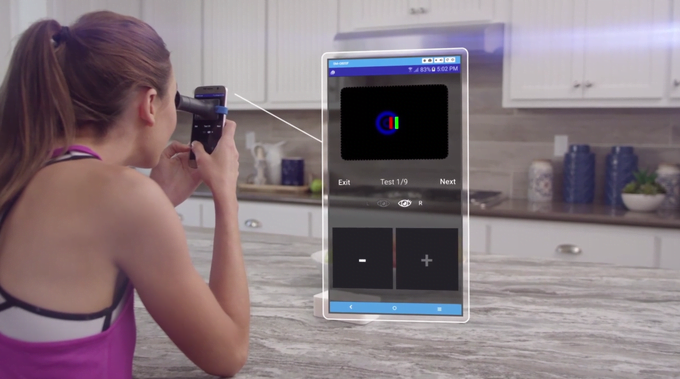 EyeQue Personal Vision Tracker Helps Keep a Check on Eye Vision