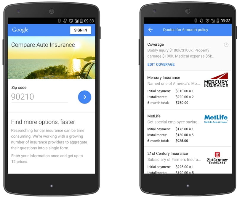 Google Compare will be terminated in March