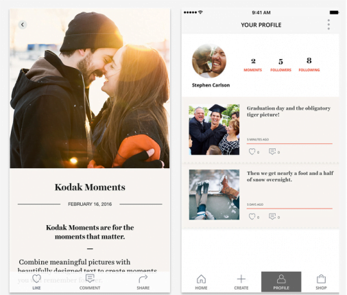 Capture Real Time Storytelling Experience with Kodak Moments