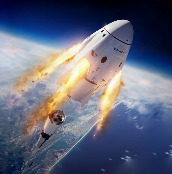 First commercial space flight from space station lands safely with NASA crew