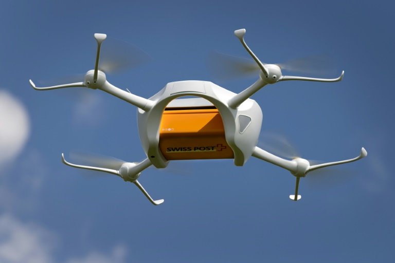 Swiss Post Drone is undergoing testing to help hospitals transport lab samples